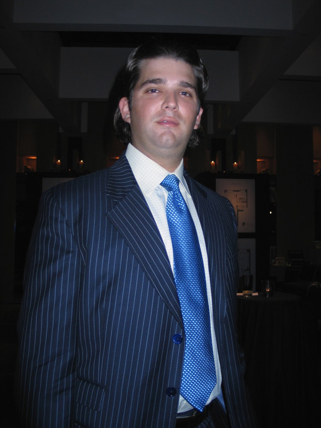 Donald Trump Jr. at the cocktail reception and presentation for Trump International Hotel and Tower, Toronto, in Hong Kong, in 2004. Photo: SCMP