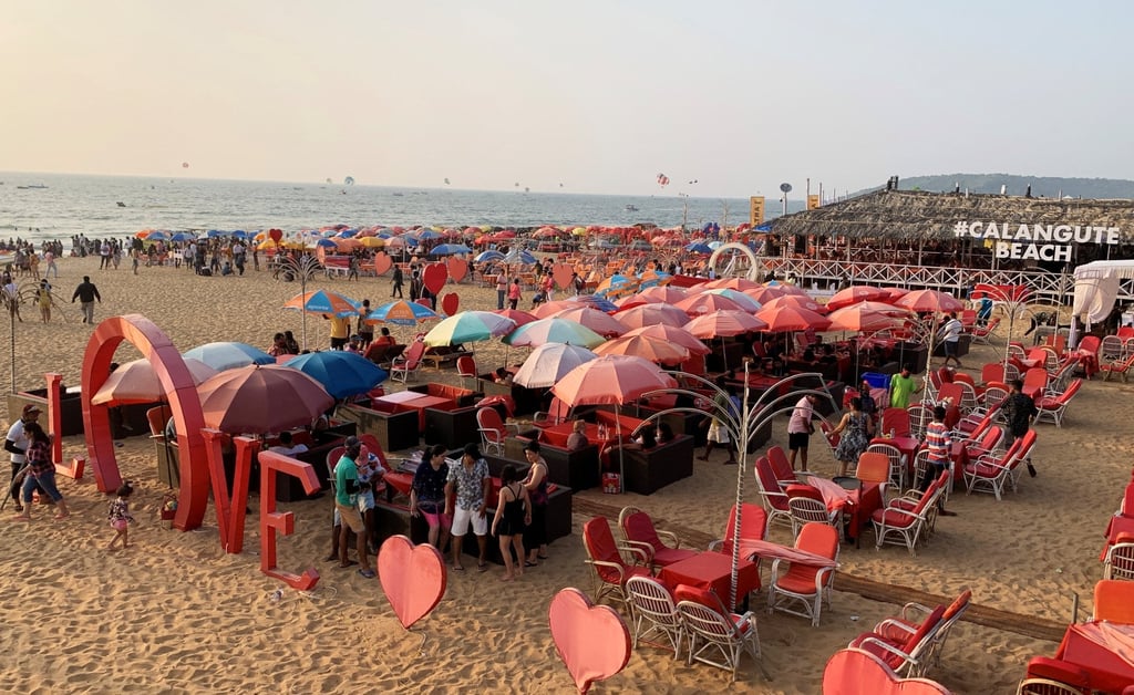 Calangute Beach in Goa, India. Photo: Reuters/Sunil Kataria Calangute Beach in Goa, India. Photo: Reuters/Sunil Kataria