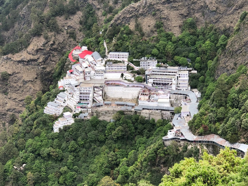 Pilgrims often trek on foot to reach the hilltop temple, which is one of the most visited shrines in northern India. Photo: Shutterstock