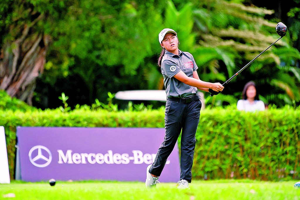 Sophie Han’s plan to play golf in the NCAA under threats by the pandemic. Photo: Hong Kong Golf Association Sophie Han’s plan to play golf in the NCAA under threats by the pandemic. Photo: Hong Kong Golf Association