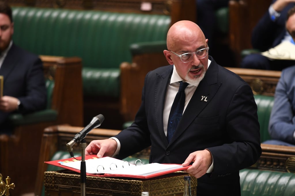 Britain’s Education Secretary Nadhim Zahawi. Photo: Handout via Reuters Britain’s Education Secretary Nadhim Zahawi. Photo: Handout via Reuters