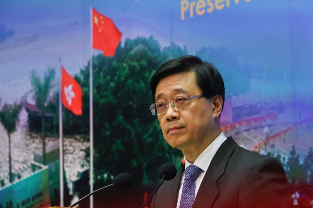 Hong Kong Chief Secretary John Lee. Photo: Dickson Lee Hong Kong Chief Secretary John Lee. Photo: Dickson Lee