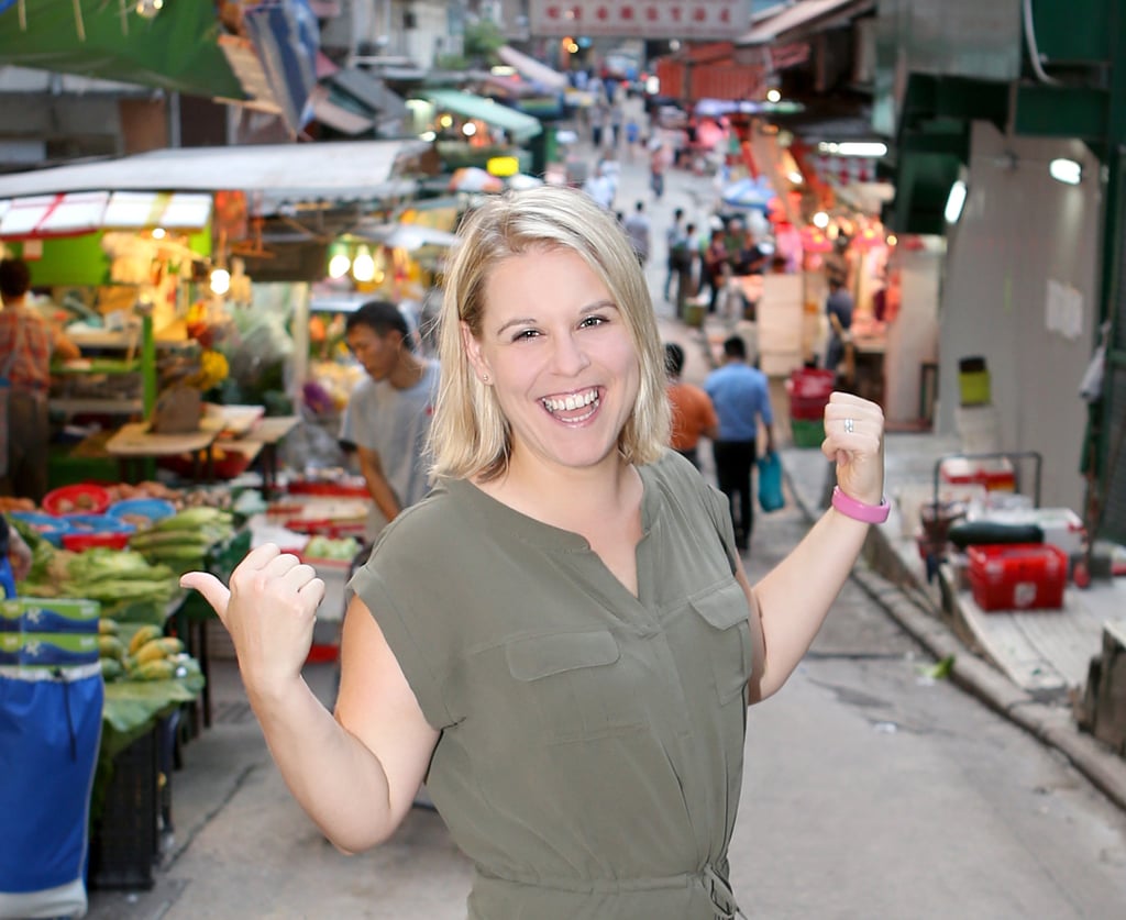 Amy Overy of Hong Kong Greeters. Amy Overy of Hong Kong Greeters.
