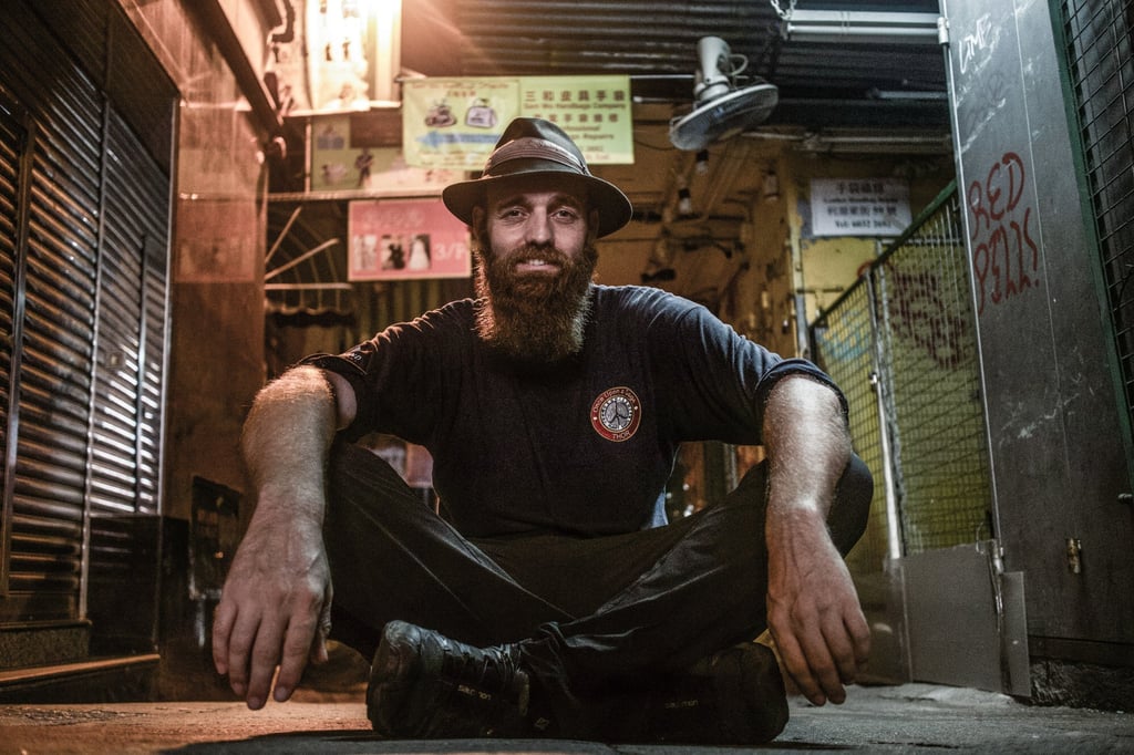 Torbjorn “Thor” Pedersen during his time stuck in Hong Kong. He explored the city and its hiking trails and volunteered for the Danish Red Cross while awaiting passage out. Photo: Pavel Toropov Torbjorn “Thor” Pedersen during his time stuck in Hong Kong. He explored the city and its hiking trails and volunteered for the Danish Red Cross while awaiting passage out. Photo: Pavel Toropov