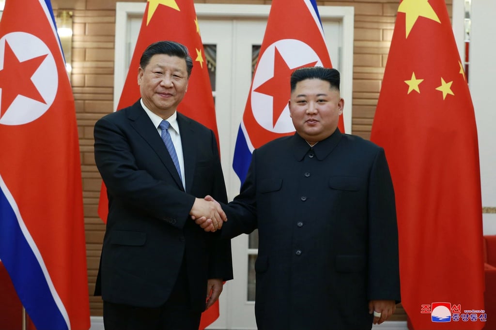 Chinese President Xi Jinping with North Korean leader Kim Jong-un in June 2019. Photo: KCNA/dpa Chinese President Xi Jinping with North Korean leader Kim Jong-un in June 2019. Photo: KCNA/dpa