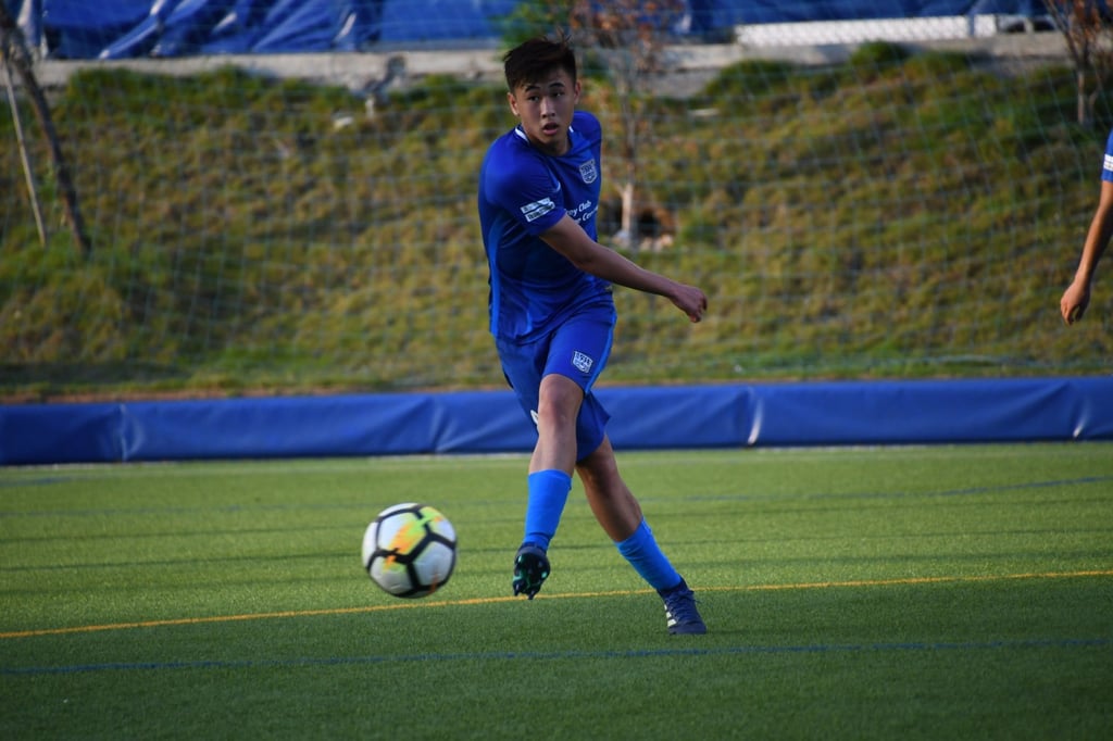 Dai Wai-tsun in Hong Kong during a friendly match in 2018. Photo: Handout Dai Wai-tsun in Hong Kong during a friendly match in 2018. Photo: Handout