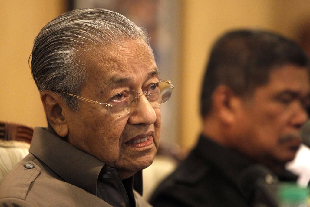 Former Malaysian Prime Minister Mahatir Mohamad. File photo: AP