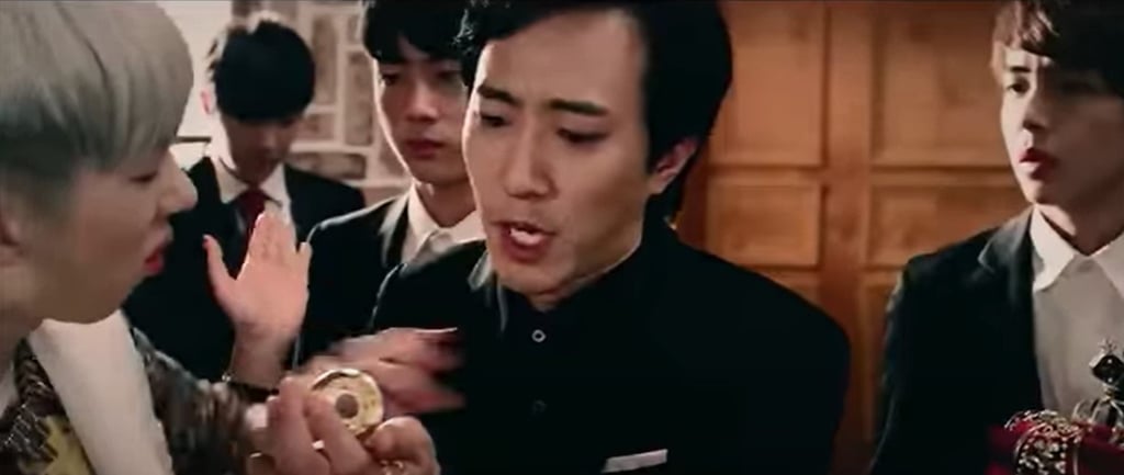 BTS members Jin and V in Jo Kwon’s single I’m Da One. Photo: Big Hit Entertainment BTS members Jin and V in Jo Kwon’s single I’m Da One. Photo: Big Hit Entertainment