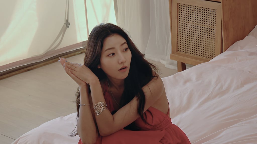 An Yea-won, a contestant in Netflix’s Korean dating reality show ‘Singles Inferno’ Credit: Netflix