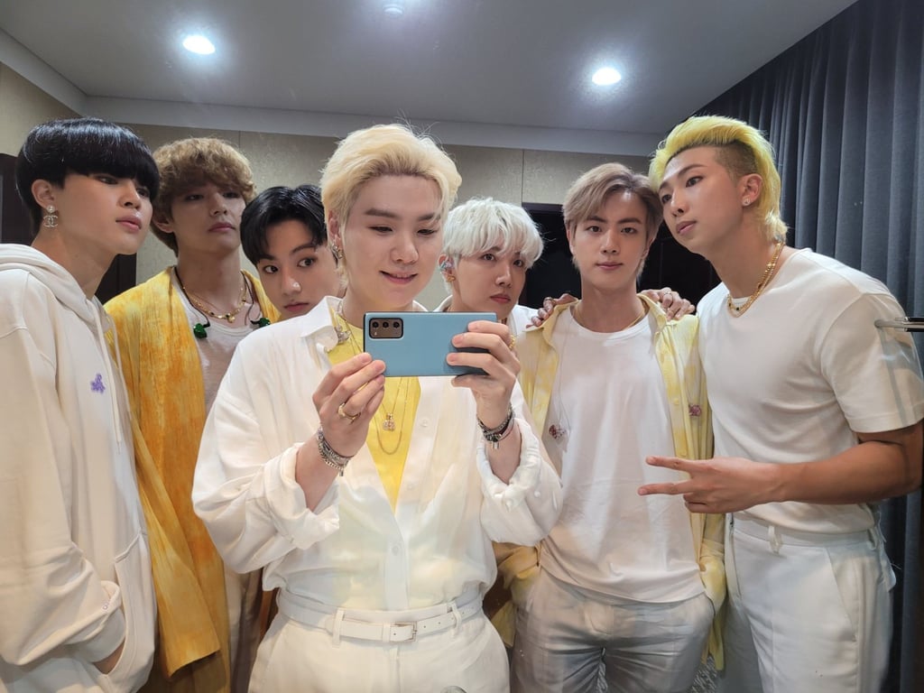 BTS members Jungkook, J-Hope, Jimin, Jin, V and Suga were all once backup dancers. Photo: @bts_twt/Twitter BTS members Jungkook, J-Hope, Jimin, Jin, V and Suga were all once backup dancers. Photo: @bts_twt/Twitter