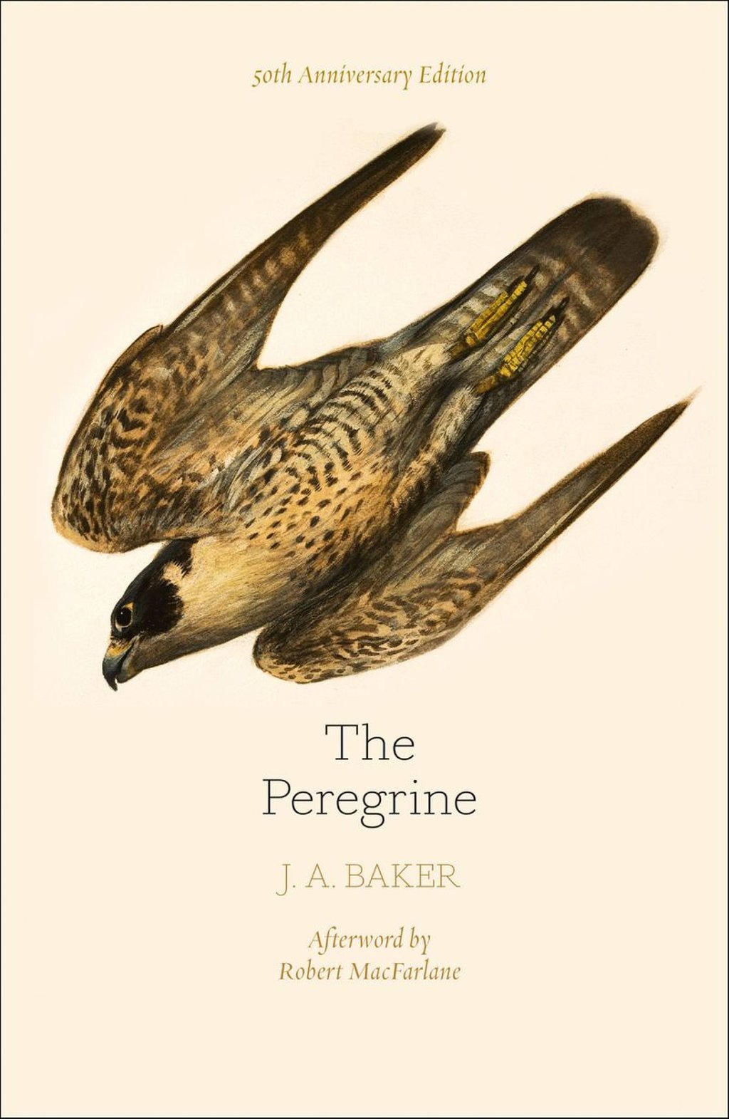The cover of the 50th anniversary edition of The Peregrine.