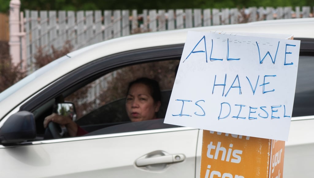 The Colonial Pipeline cyberattack in May led to panic buying of fuel in the US. Photo: Reuters