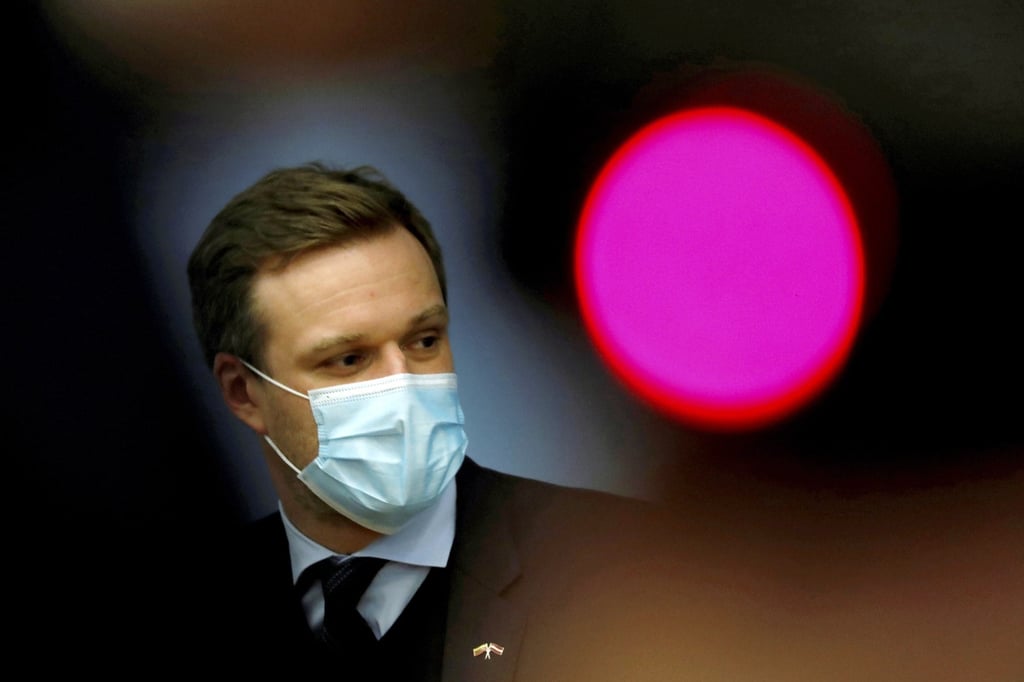“There’s only so much pressure we can take,” Lithuanian foreign minister Gabrielius Landsbergis said. Photo: EPA-EFE