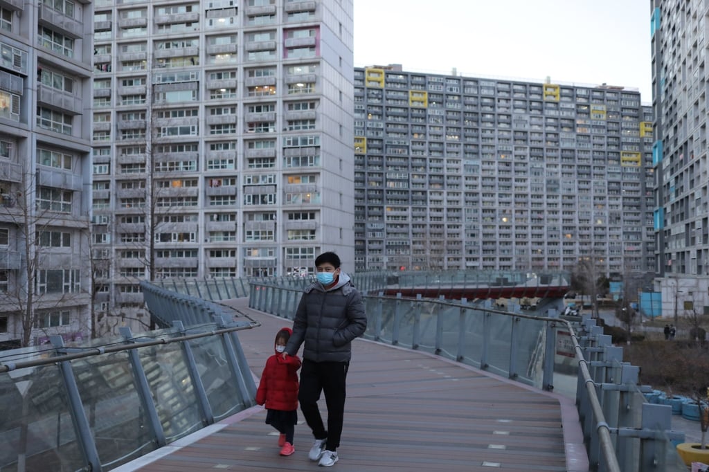 A residential area in Beijing, on10 January 2022. Photo: EPA-EFE A residential area in Beijing, on10 January 2022. Photo: EPA-EFE