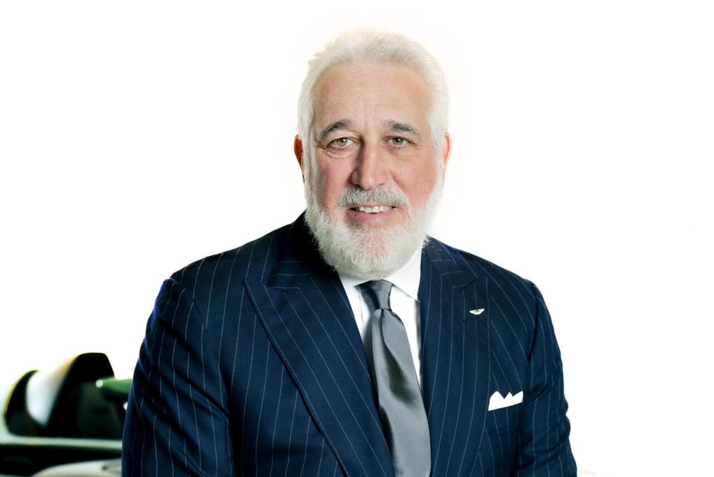 Lawrence Stroll, 62, began in the fashion industry, but has a passion for fast cars and Formula 1. Photo: @Jas_SV5/Twitter