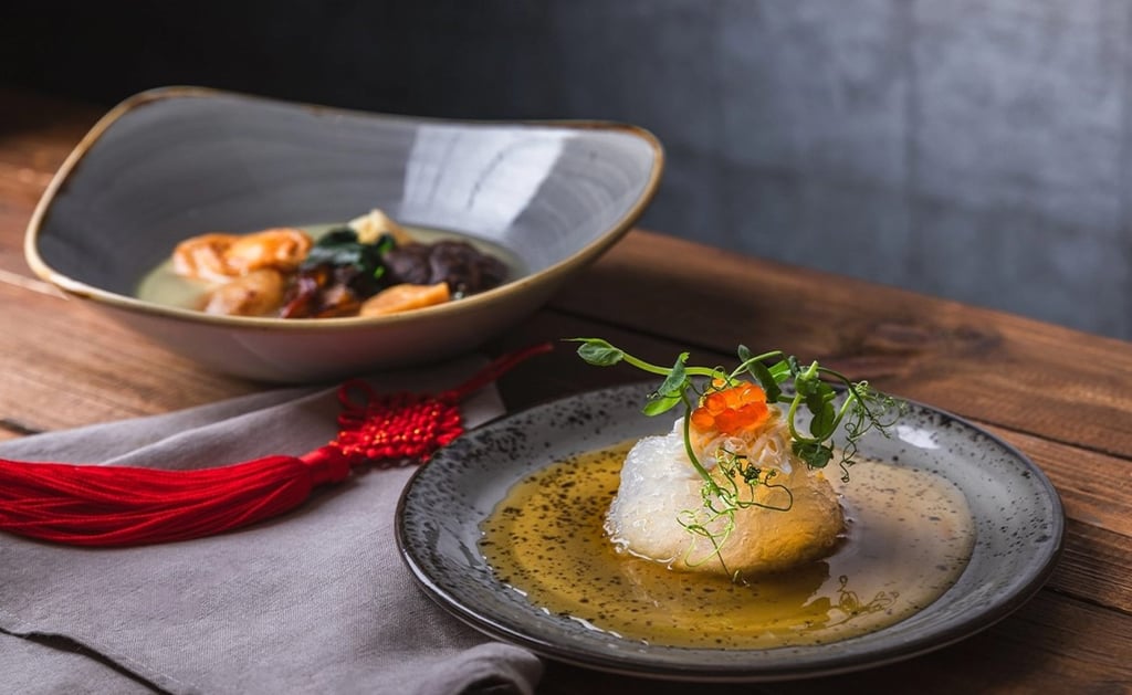 Gastronomic offerings at Capella Singapore. Photo: Handout