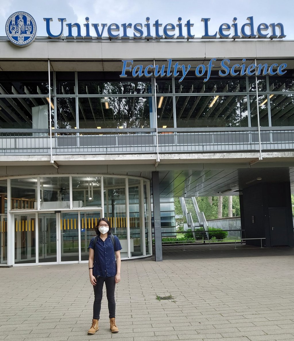 As part of her HSBC Scholarship exchange programme, Jasmine Cheung spent a month working at Leiden University in the Netherlands, where she met renowned astrochemist professor Ewine van Dishoeck. Photo: Jasmine Cheung