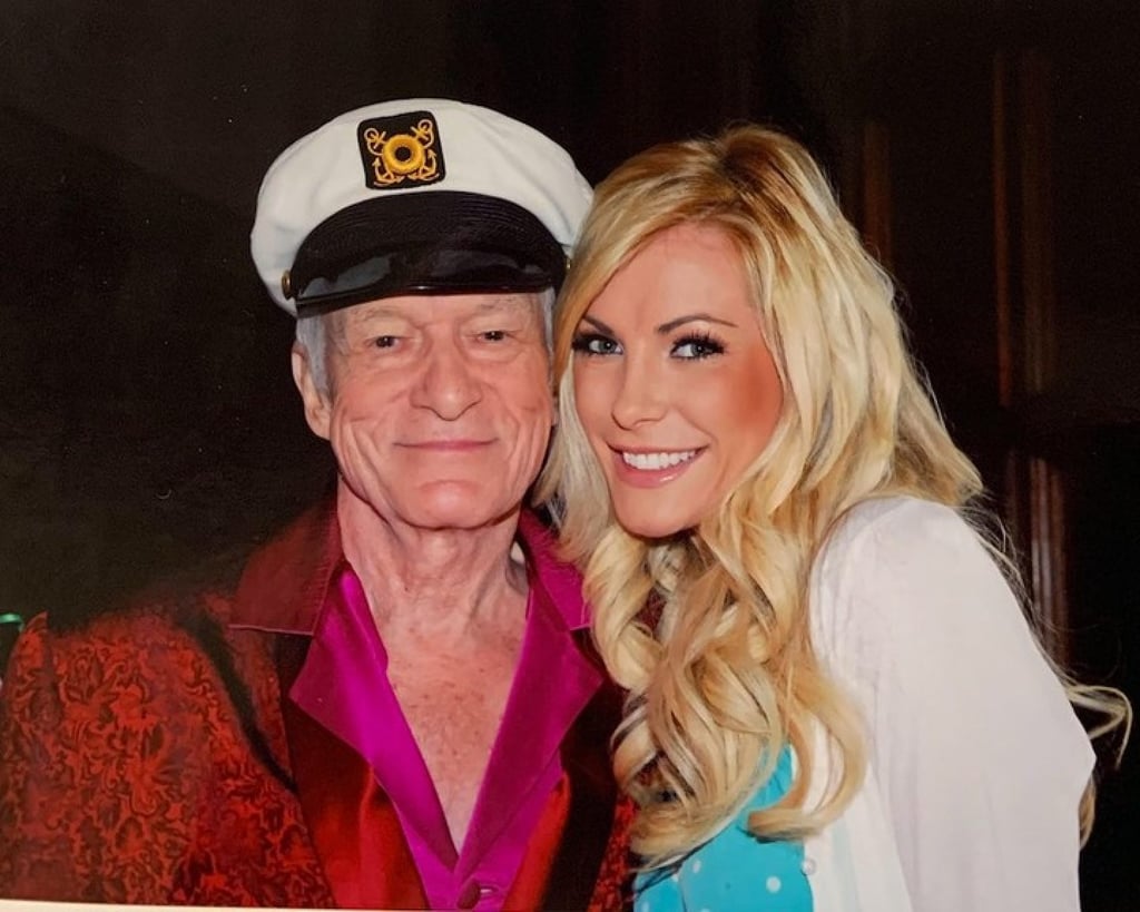 Hugh and Crystal Hefner in their happy times. Photo: @hughhefner/Instagram Hugh and Crystal Hefner in their happy times. Photo: @hughhefner/Instagram