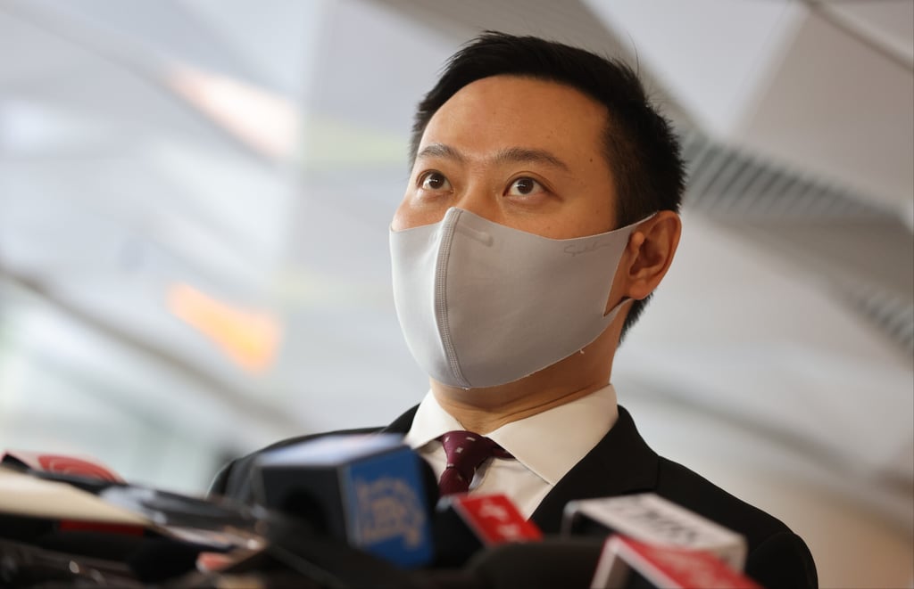 Secretary for Home Affairs Caspar Tsui. Photo: May Tse Secretary for Home Affairs Caspar Tsui. Photo: May Tse