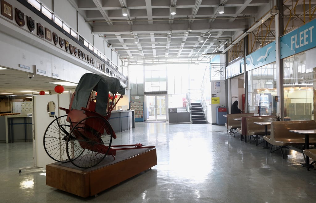 The interior of Fleet Arcade at Fenwick Pier in Wan Chai. Photo: Dickson Lee The interior of Fleet Arcade at Fenwick Pier in Wan Chai. Photo: Dickson Lee