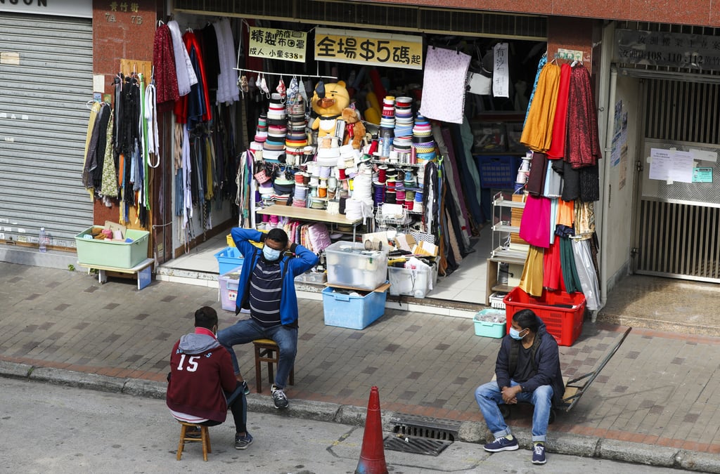Sham Shui Po residents have been urged to get tested for Covid-19 amid a rising number of infections. Photo: Nora Tam