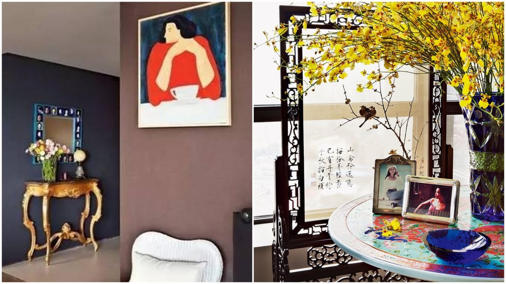 “I love deep hues and wood and also simplicity, yet, classical touches combining the East and the West,” said Carina Lau of her home. Photo: Handout