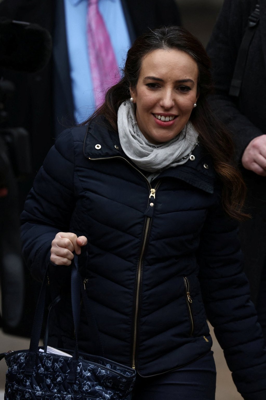 Stella Morris, partner of Julian Assange, following the appeal against his extradition. Photo: Reuters Stella Morris, partner of Julian Assange, following the appeal against his extradition. Photo: Reuters