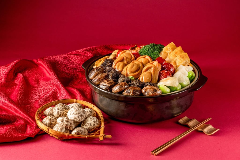 Vegetarian poon choi from Nina Hospitality. Photo: Nina Hospitality