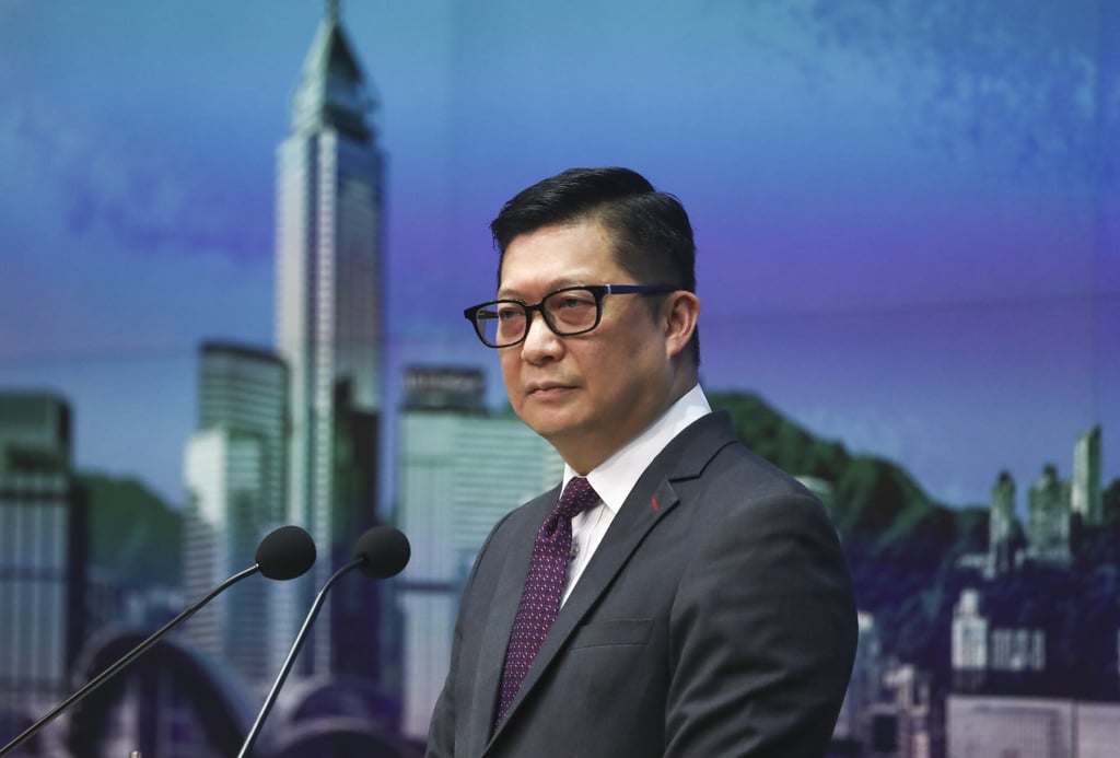 Secretary for Security Chris Tang. Photo: Jonathan Wong