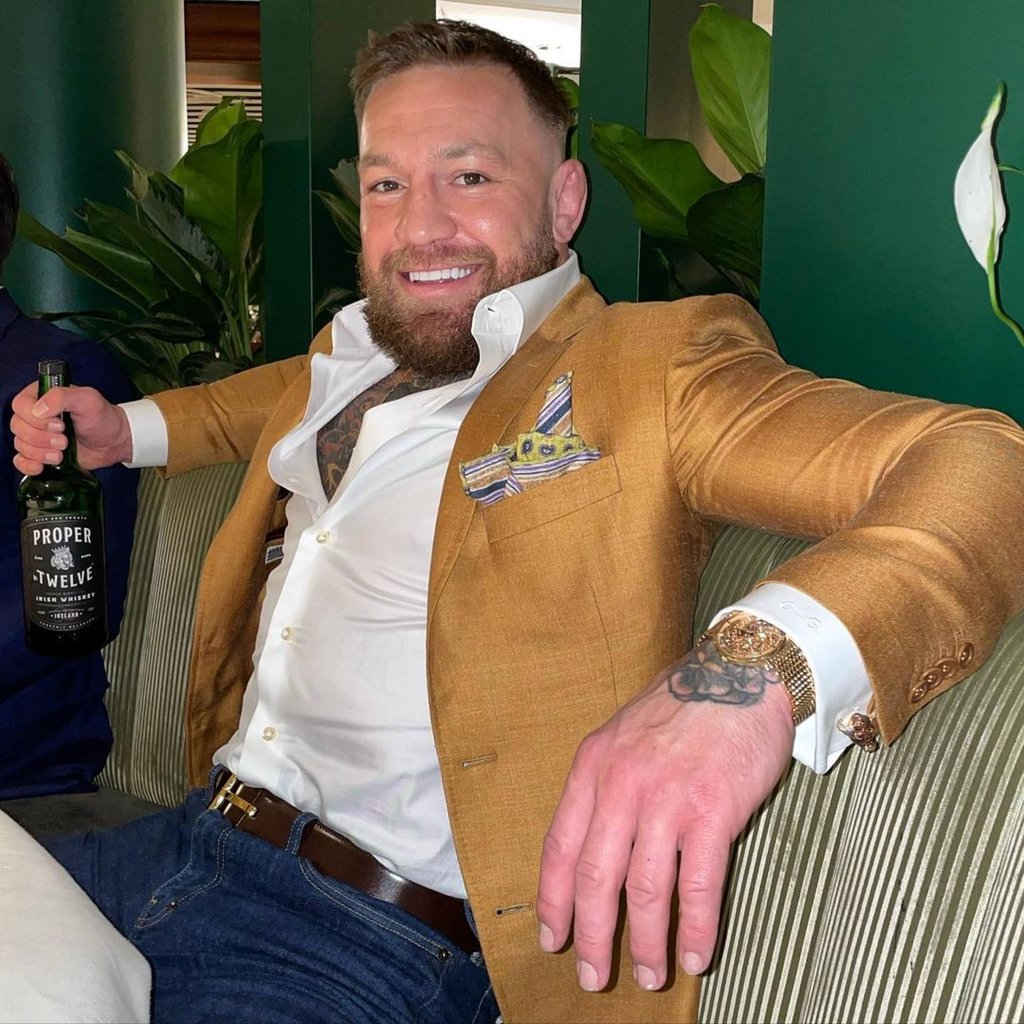 Whiskey isn’t the only substance UFC fighter Conor McGregor endorses. Photo: @thenotoriousmma/Instagram