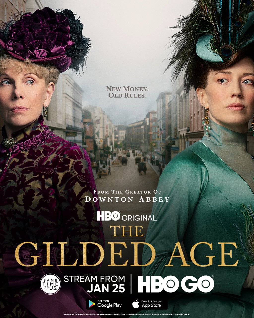 The Gilded Age is the creation of Downton Abbey writer Julian Fellowes. The Gilded Age is the creation of Downton Abbey writer Julian Fellowes.