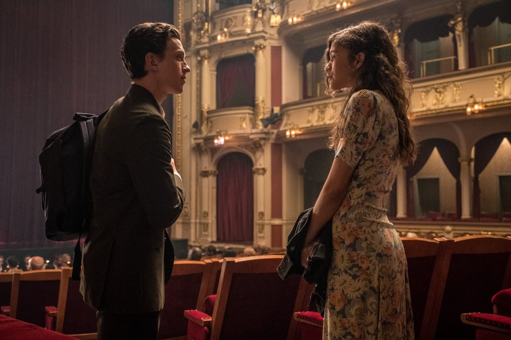 A still from Marvel’s Spider-Man: Far From Home, starring Tom Holland and Zendaya. Photo: Jay Maidment/CTMG A still from Marvel’s Spider-Man: Far From Home, starring Tom Holland and Zendaya. Photo: Jay Maidment/CTMG