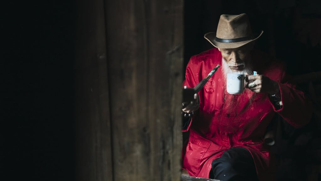 A Chengdu teahouse in a still from One Cup, A Thousand Stories. Photo: BBC Earth