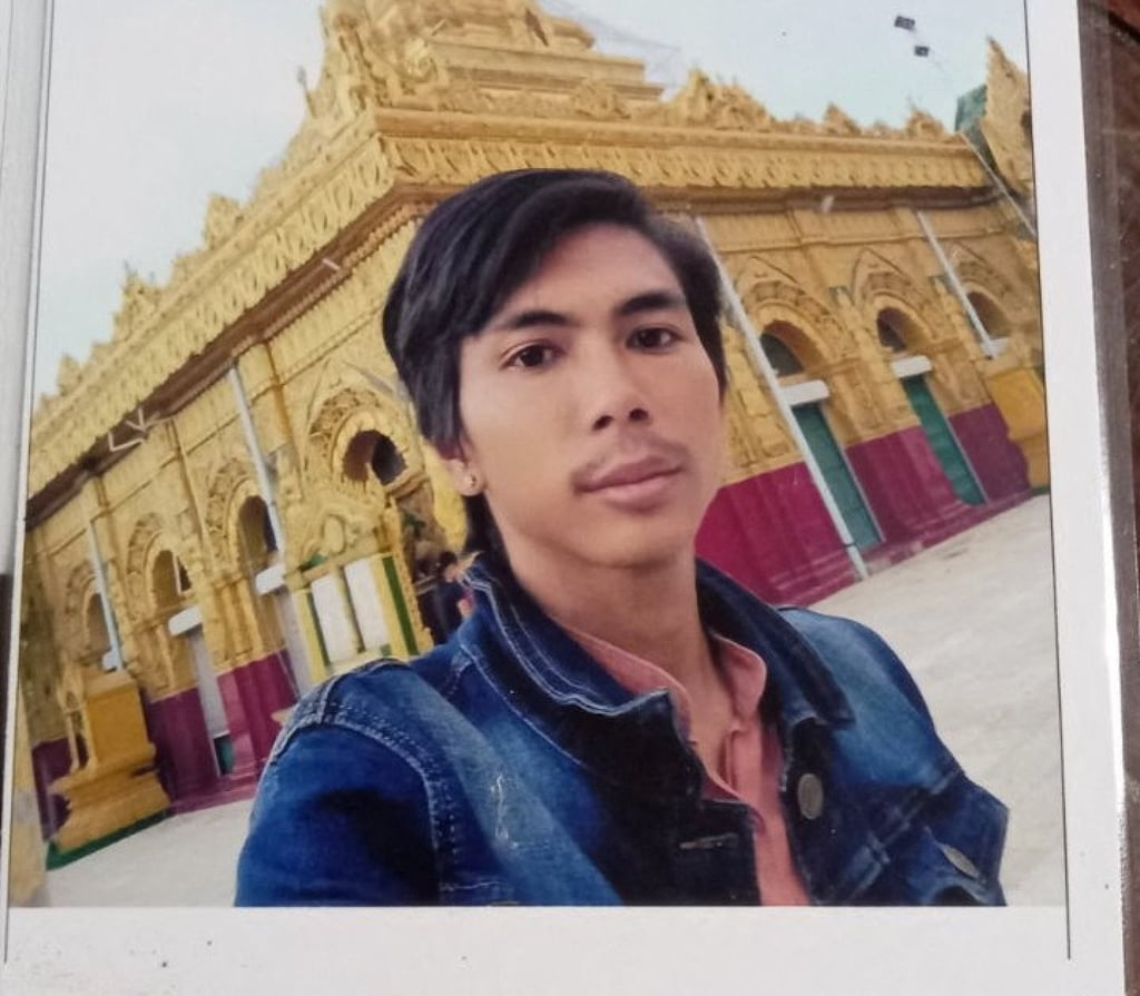 A photo of Wai Soe Hlaing, 31. His family says he was detained in April 2021 but they have been unable to trace his location. Photo: Handout via Reuters