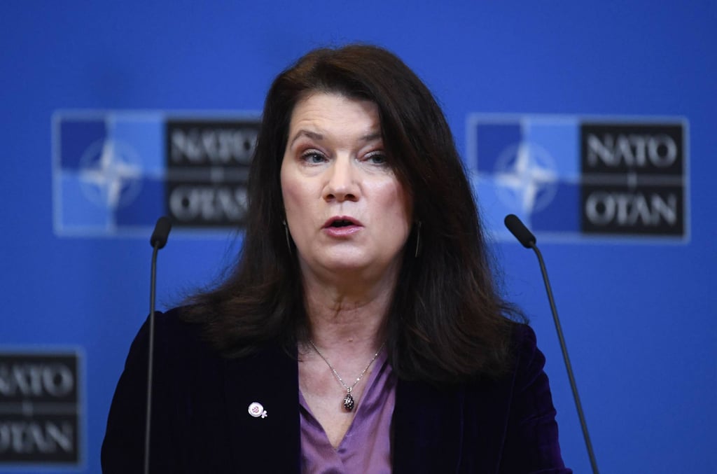 Sweden’s foreign minister Ann Lind. Photo: AFP Sweden’s foreign minister Ann Lind. Photo: AFP