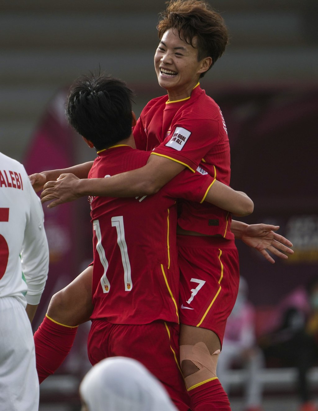 China’s Wang Shuang is again expected to play a big role in Sunday’s clash against Vietnam. Photo: AP