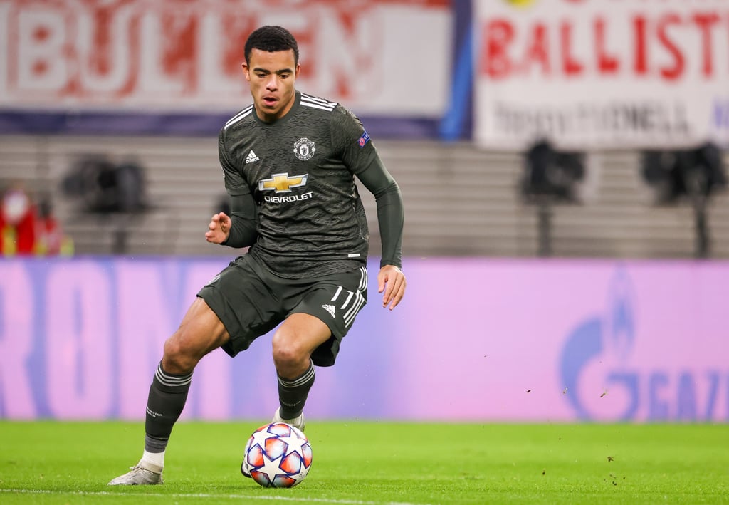 Manchester United’s Mason Greenwood in 2020. Photo: DPA-Zentralbild / DPA