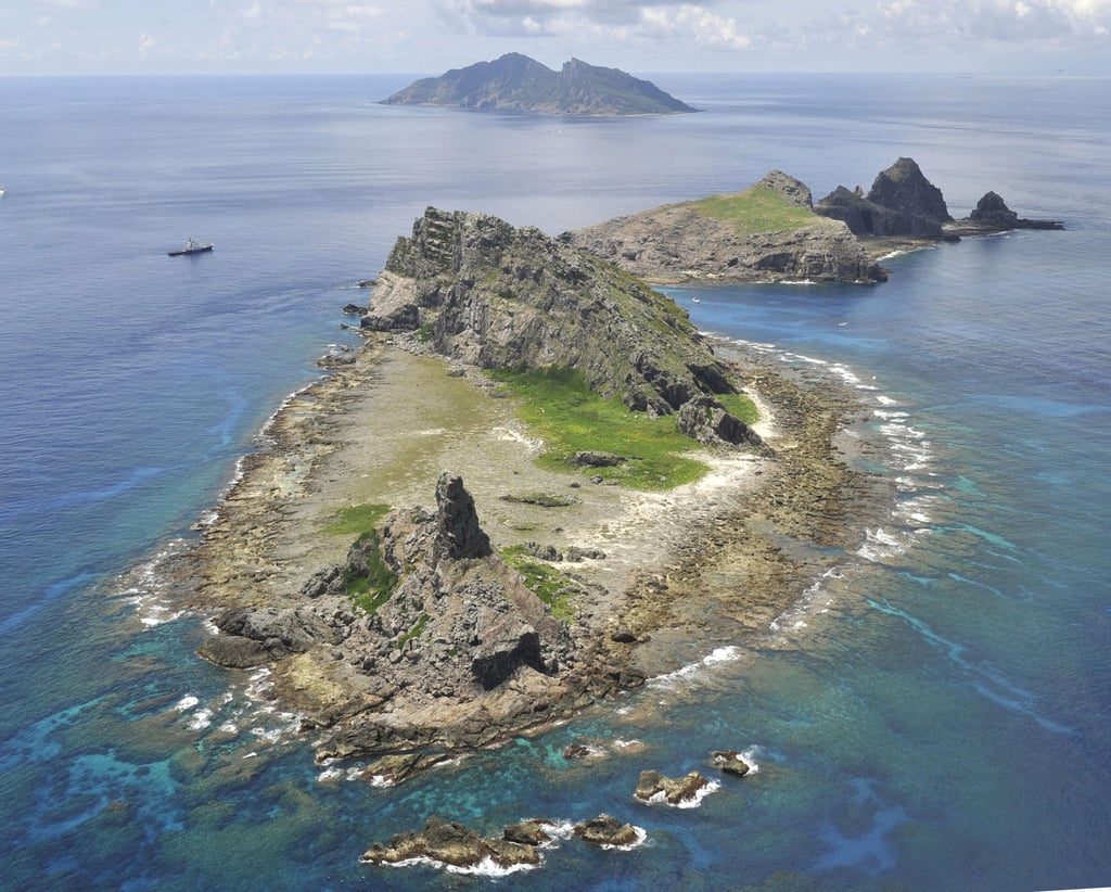 Japanese administered islands in the East China Sea known as the Senkakus in Japan but the Diaoyus in China. Photo: Kyodo Japanese administered islands in the East China Sea known as the Senkakus in Japan but the Diaoyus in China. Photo: Kyodo