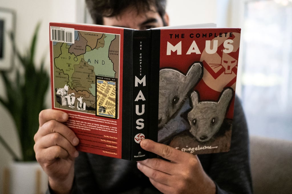 A school board in Tennessee has ordered the award-winning 1986 graphic novel Maus removed from local student libraries. Photo: TNS A school board in Tennessee has ordered the award-winning 1986 graphic novel Maus removed from local student libraries. Photo: TNS