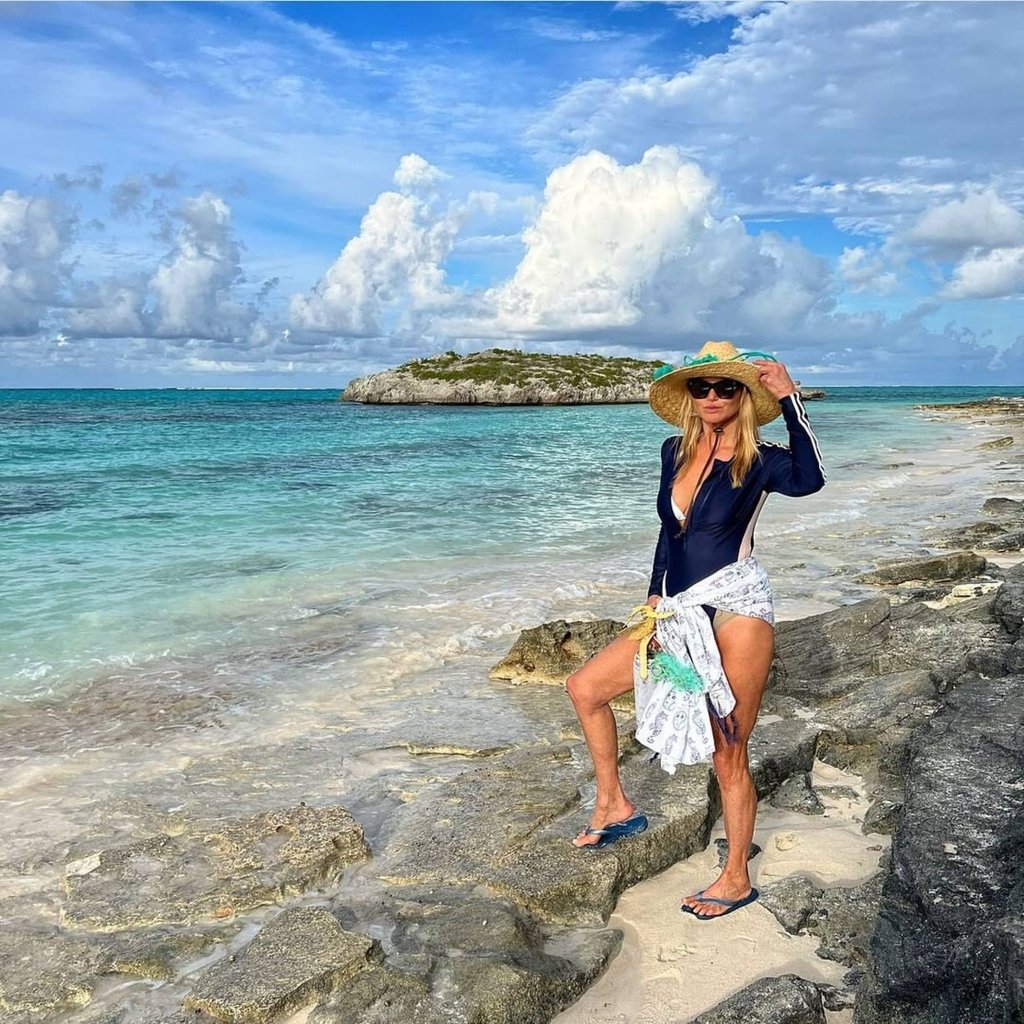 Supermodel Christie Brinkley has been a Parrot Cay homeowner for 25 years. Photo: @christiebrinkley/Instagram Supermodel Christie Brinkley has been a Parrot Cay homeowner for 25 years. Photo: @christiebrinkley/Instagram