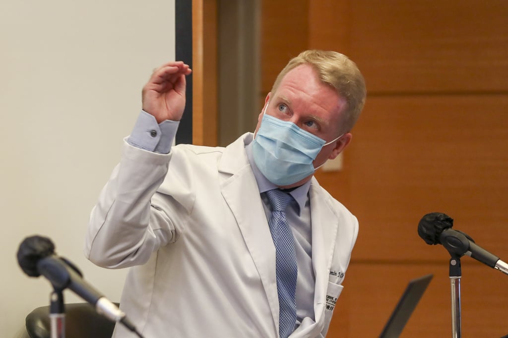 Professor Benjamin Cowling, head of the epidemiology and biostatistics division at the University of Hong Kong. Photo: Jonathan Wong