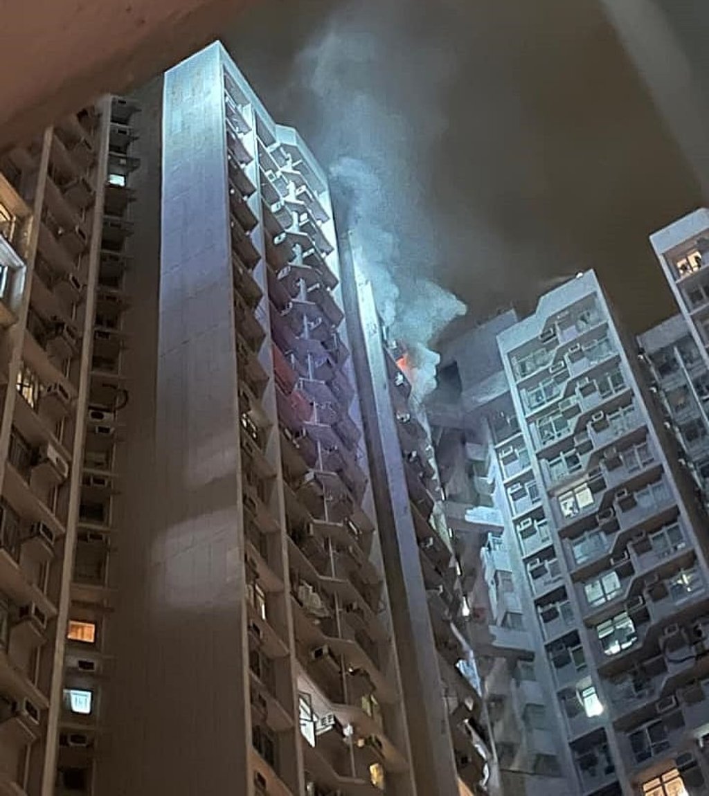 4 sent to hospital after early morning fire breaks out at flat in Hong ...