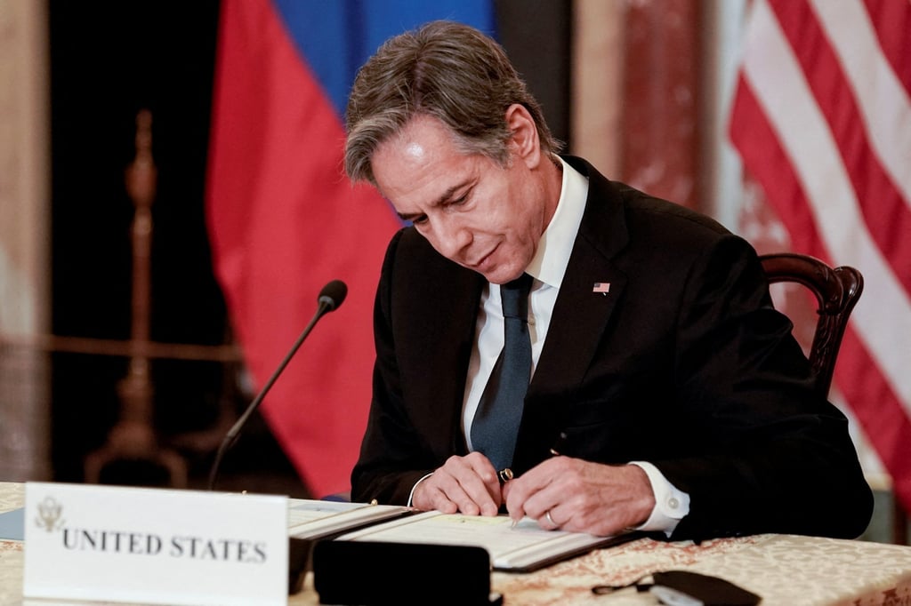 US Secretary of State Antony Blinken. File photo: Reuters US Secretary of State Antony Blinken. File photo: Reuters
