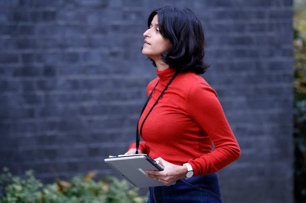 Munira Mirza, an influential aide to Boris Johnson, has quit. Photo: AFP