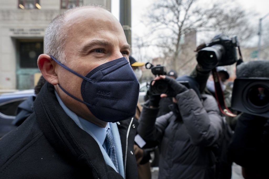 Lawyer Michael Avenatti arrives at Federal court in Manhattan, New York on January 24. Photo: AP