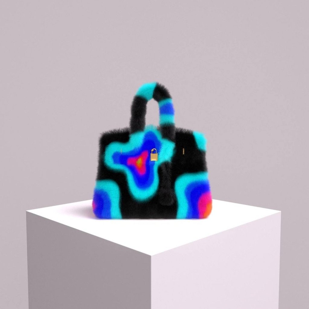 A MetaBirkin created by artist Mason Rothschild. Photo: Instagram