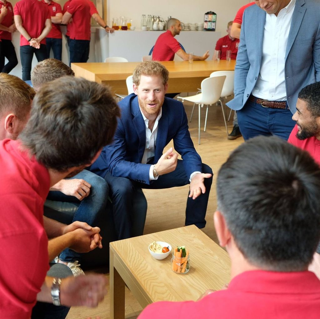 Prince Harry was a patron of the Rugby Football League for five years before passing the baton to Kate Middleton. Photo: @dukeandduchessofcambridge/Instagram