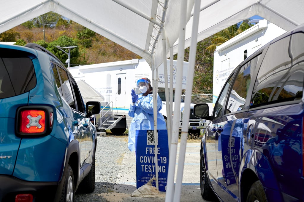 Researchers compared the medical records of people who had tested positive for Covid-19 with those of patients in two control groups who had not had the disease. Photo: Bloomberg