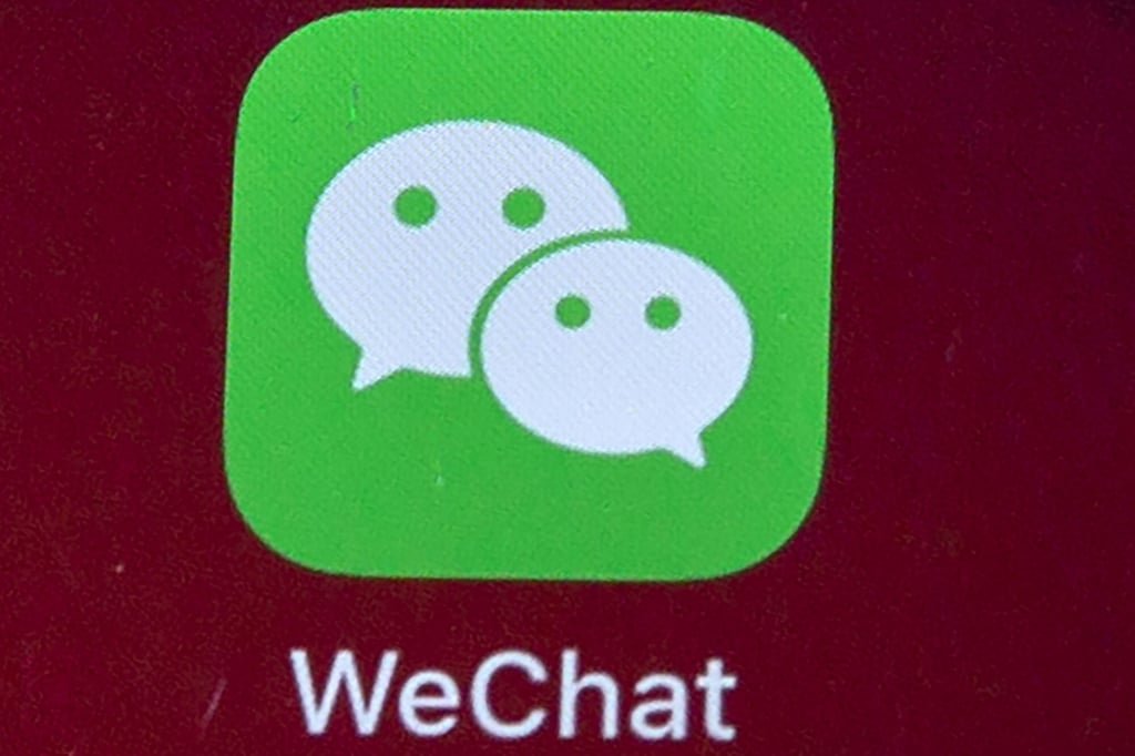 The icon for the smartphone app WeChat. Australian Prime Minister Scott Morrison’s account was taken over and renamed, leading to a lawmaker accusing China’s leaders of political interference. File photo: AP