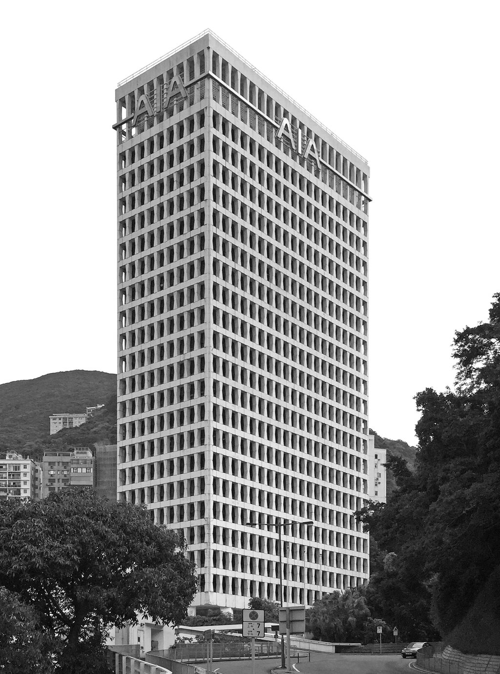 Wan Chai’s AIA Tower, by James Kinoshita, now demolished. Wan Chai’s AIA Tower, by James Kinoshita, now demolished.